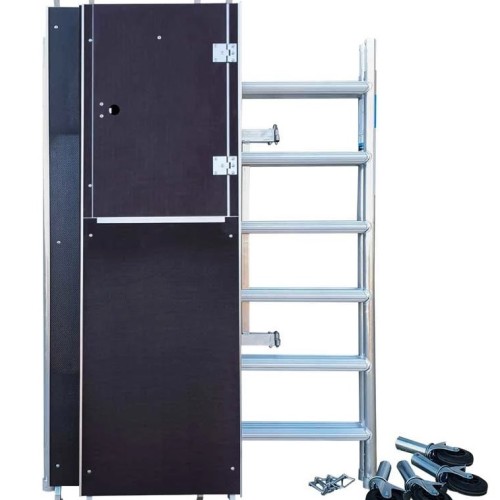 Kokkupandav Alumiiniumtorn / maalripukk 135х190 3 m töökõrgus* Kokkupandav Alumiiniumtorn / maalripukk 135х190 3 m töökõrgus*