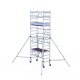 Aliumininiai pastoliai ONE XL 165cm 5,2m Aliumininiai pastoliai ONE XL 165cm 5,2m