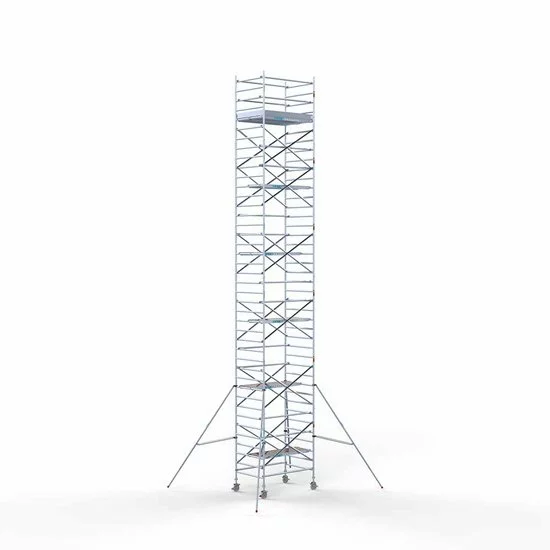 Alumīnija tornis 135х190 cm 13,2m darba augstums Alumīnija tornis 135х190 cm 13,2m darba augstums