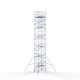 Alumīnija tornis 135х190 cm 13,2m darba augstums* ar oglekļa platformu Alumīnija tornis 135х190 cm 13,2m darba augstums* ar oglekļa platformu