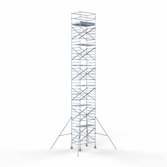 Alumīnija tornis 135х190 cm 14,2m darba augstums* Alumīnija tornis 135х190 cm 14,2m darba augstums*