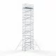 Alumīnija tornis 135х305 cm 14,2m darba augstums* ar oglekļa platformu