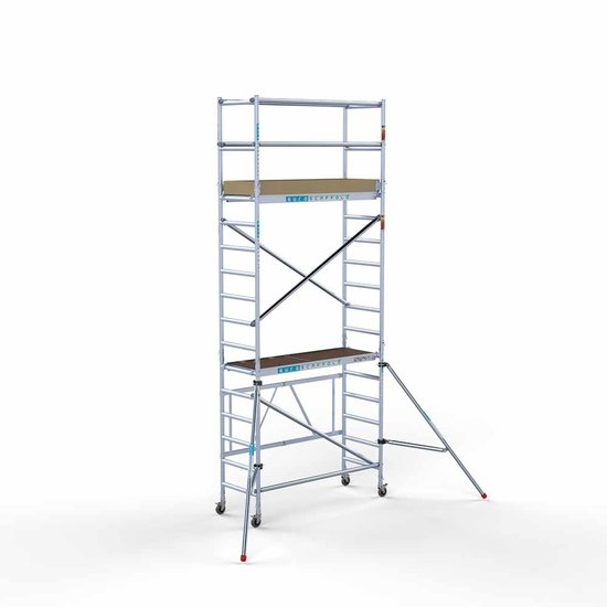 Bastida plegable d'alumini 75х190 5,8 m alçada de treball Bastida plegable d'alumini 75х190 5,8 m alçada de treball