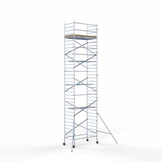 Alumīnija tornis 135х250 cm 11,2m darba augstums* Alumīnija tornis 135х250 cm 11,2m darba augstums*