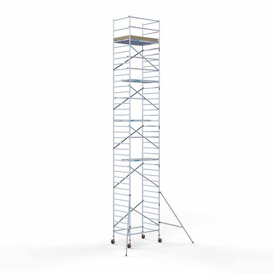 Alumīnija tornis 135х190 cm 12,2m darba augstums* ar oglekļa platformu Alumīnija tornis 135х190 cm 12,2m darba augstums* ar oglekļa platformu