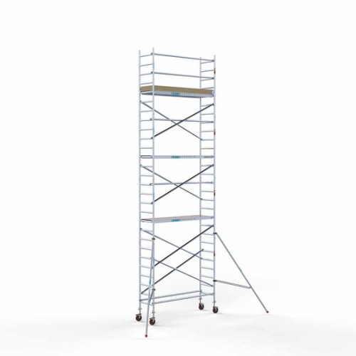 Alumīnija tornis 75х250 cm 9,2m darba augstums* ar oglekļa platformu Alumīnija tornis 75х250 cm 9,2m darba augstums* ar oglekļa platformu