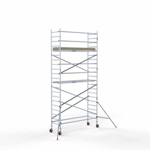 Alumīnija tornis 90x305 cm 7,2m darba augstums* Alumīnija tornis 90x305 cm 7,2m darba augstums*