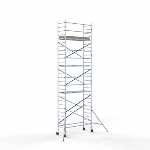 Alumīnija tornis 90х250 cm 9,2m darba augstums* ar oglekļa platformu Alumīnija tornis 90х250 cm 9,2m darba augstums* ar oglekļa platformu