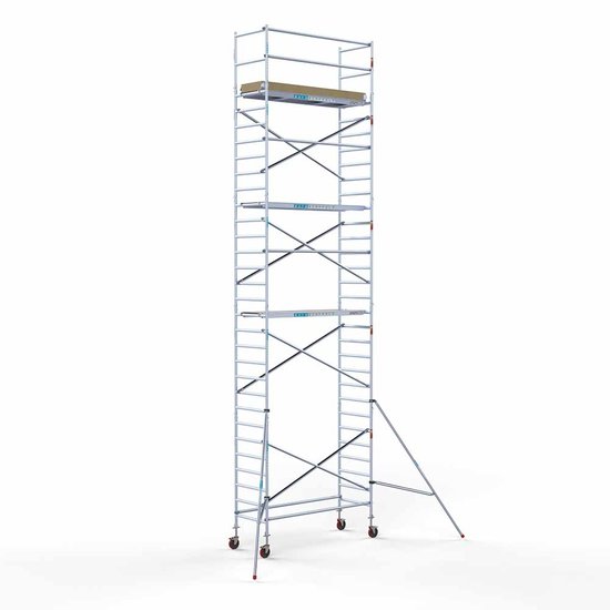 Alumīnija tornis 90х250 cm 10,2m darba augstums* Alumīnija tornis 90х250 cm 10,2m darba augstums*