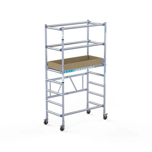 Salokāmais krasotāju tornis Compact 1+2 3,5m darba augstums* Salokāmais krasotāju tornis Compact 1+2 3,5m darba augstums*