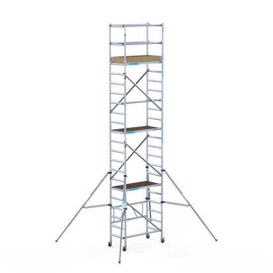 Salokāmais krasotāju tornis Compact 1+2+3+4 7,5m darba augstums* Salokāmais krasotāju tornis Compact 1+2+3+4 7,5m darba augstums*