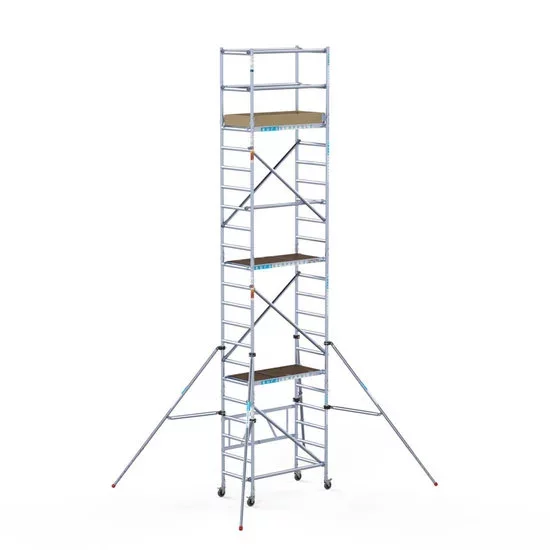 Salokāmais krasotāju tornis Compact 1+2+3+4 7,5m darba augstums* Salokāmais krasotāju tornis Compact 1+2+3+4 7,5m darba augstums*
