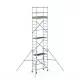 Salokāmais krasotāju tornis Compact 1+2+3+4 7,5m darba augstums* Salokāmais krasotāju tornis Compact 1+2+3+4 7,5m darba augstums*