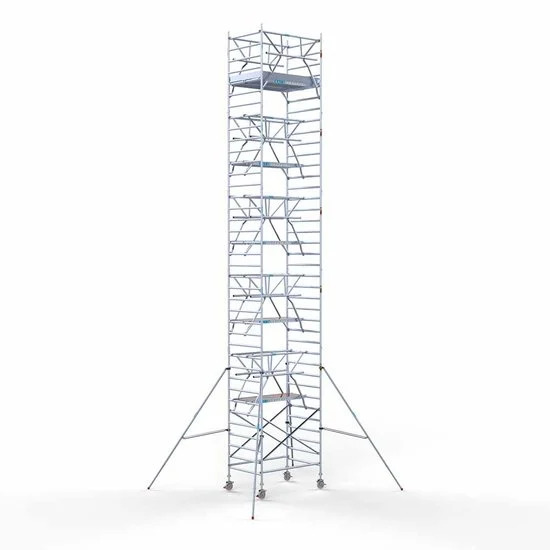 Alumiiniumtellingud 135х190 12,2 m töökõrgus* koos kokkupandavate piiretega mõlemal poolel Alumiiniumtellingud 135х190 12,2 m töökõrgus* koos kokkupandavate piiretega mõlemal poolel