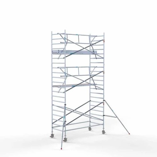 Alumīnija tornis 135х305 cm 7,2m darba augstums* salokāmas margas no 1 puses Alumīnija tornis 135х305 cm 7,2m darba augstums* salokāmas margas no 1 puses