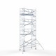 Alumiiniumtellingud 135х305 9,2 m töökõrgus* Carbon koos kokkupandavate piiretega ühel küljel Alumiiniumtellingud 135х305 9,2 m töökõrgus* Carbon koos kokkupandavate piiretega ühel küljel