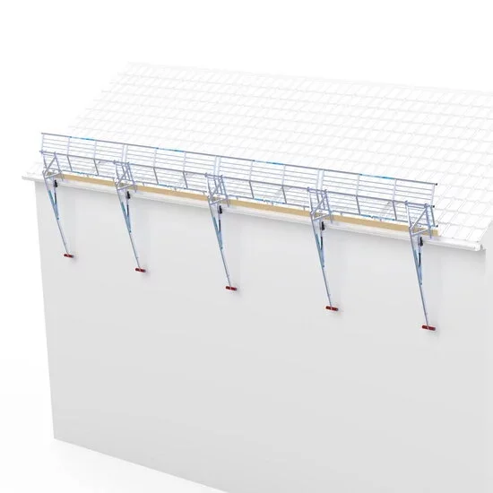 Алюминиевые ограждения Safety Guard Systems для крыши, длиной 12 метра