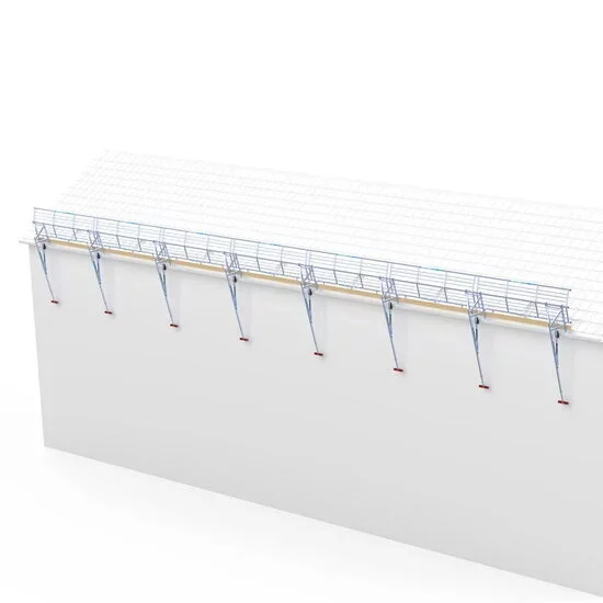Safety Guard Systems jumta malu aizsardzība 21 metri Safety Guard Systems jumta malu aizsardzība 21 metri