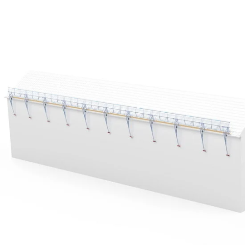 Safety Guard Systems jumta malu aizsardzība 30 metri Safety Guard Systems jumta malu aizsardzība 30 metri