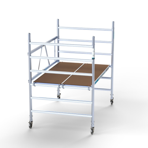 Kokkupandav Alumiiniumtorn / maalripukk 135х190 3 m töökõrgus* Kokkupandav Alumiiniumtorn / maalripukk 135х190 3 m töökõrgus*