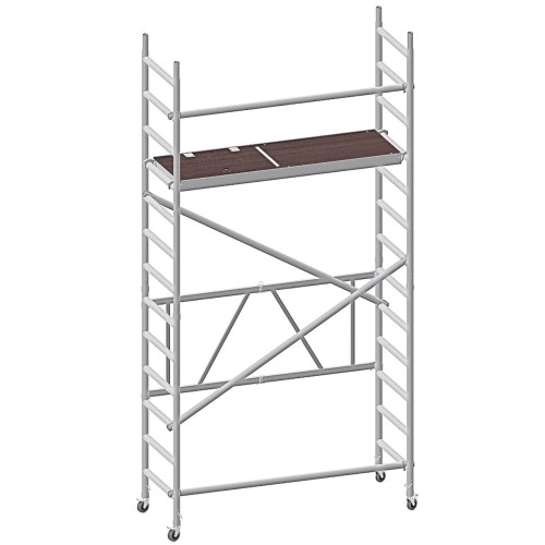 Salokāmais krasotāju tornis 75х190 cm 4,8m darba augstums* Salokāmais krasotāju tornis 75х190 cm 4,8m darba augstums*