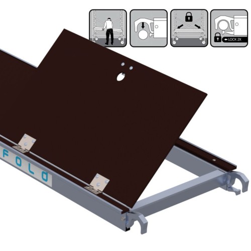Платформа с люком 140x60 см