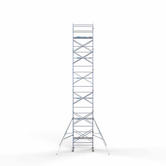 Alumīnija tornis 135х190 cm 13,2m darba augstums* ar oglekļa platformu Alumīnija tornis 135х190 cm 13,2m darba augstums* ar oglekļa platformu