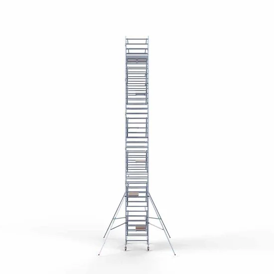 Alumīnija tornis 135х190 cm 13,2m darba augstums Alumīnija tornis 135х190 cm 13,2m darba augstums