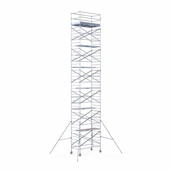 Alumīnija tornis 135х250 cm 14,2m darba augstums*