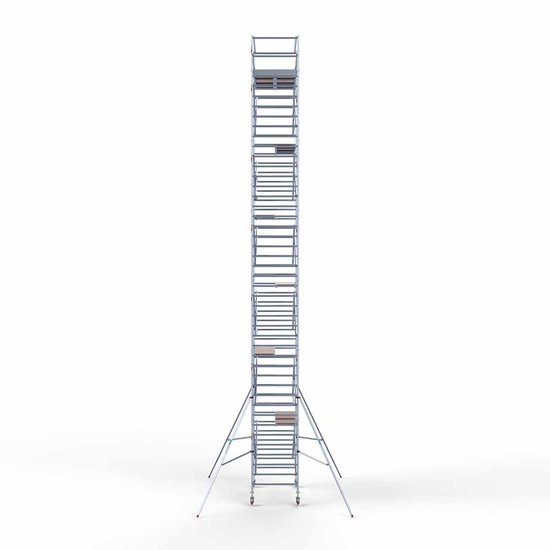Alumīnija tornis 135х250 cm 14,2m darba augstums* Alumīnija tornis 135х250 cm 14,2m darba augstums*