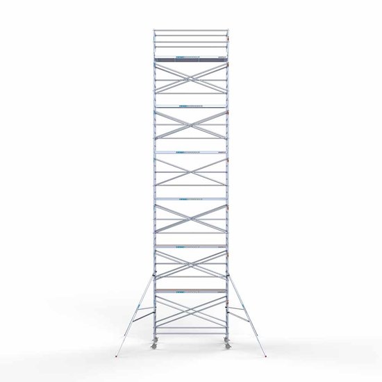 Alumīnija tornis 135х305 cm 14,2m darba augstums* ar oglekļa platformu Alumīnija tornis 135х305 cm 14,2m darba augstums* ar oglekļa platformu