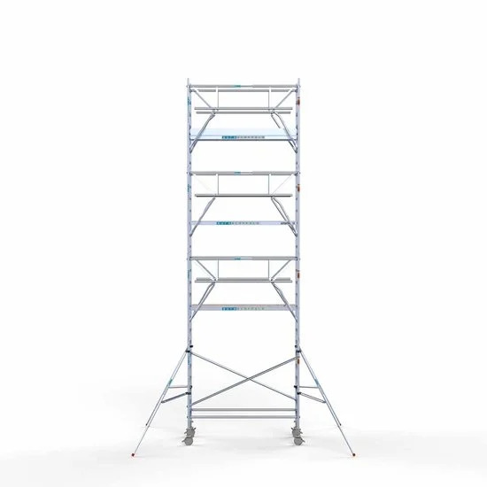 Alumīnija tornis 90х250 cm 9,2m darba augstums* salokāmas margas no 2 pusēm Alumīnija tornis 90х250 cm 9,2m darba augstums* salokāmas margas no 2 pusēm