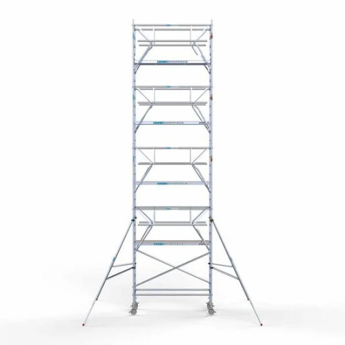 Alumīnija tornis ar margām no 2 pūsēm 90x250 10,2 m darba augstums* Carbon Alumīnija tornis ar margām no 2 pūsēm 90x250 10,2 m darba augstums* Carbon