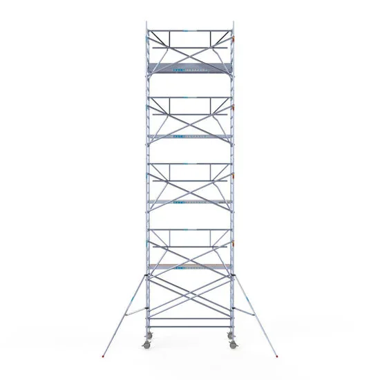 Alumīnija tornis 135х250 cm 10,2m darba augstums* ar liftu saules paneļiem, Safeguard Alumīnija tornis 135х250 cm 10,2m darba augstums* ar liftu saules paneļiem, Safeguard