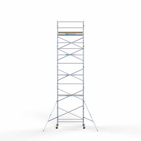 Alumīnija tornis 135х250 cm 11,2m darba augstums* Alumīnija tornis 135х250 cm 11,2m darba augstums*