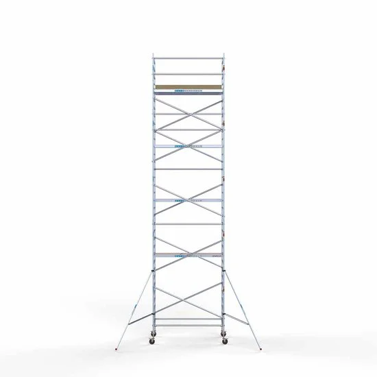 Alumīnija tornis 135х250 cm 11,2m darba augstums* Alumīnija tornis 135х250 cm 11,2m darba augstums*