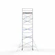 Alumīnija tornis 135х250 cm 11,2m darba augstums* Alumīnija tornis 135х250 cm 11,2m darba augstums*