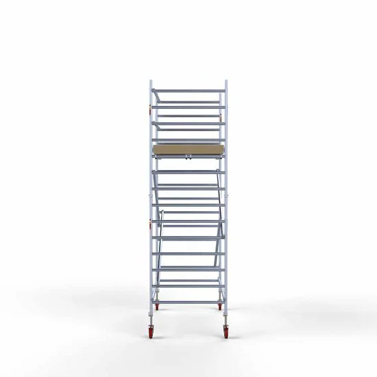 Alumīnija tornis 135х250 cm 5,2m darba augstums*, ar oglekļa platformu Alumīnija tornis 135х250 cm 5,2m darba augstums*, ar oglekļa platformu