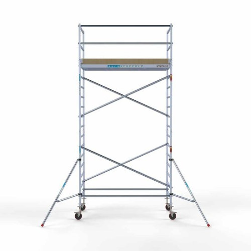 Alumīnija tornis 135х250 cm 6,2m darba augstums*, ar oglekļa platformu Alumīnija tornis 135х250 cm 6,2m darba augstums*, ar oglekļa platformu