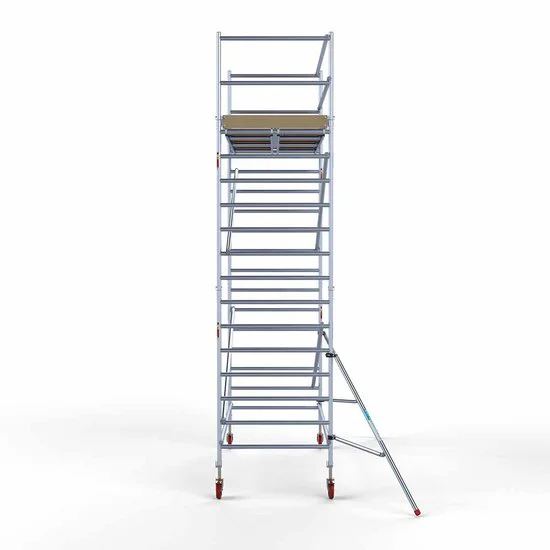 Alumīnija tornis 135х305 cm 6,2m darba augstums* ar oglekļa platformu Alumīnija tornis 135х305 cm 6,2m darba augstums* ar oglekļa platformu