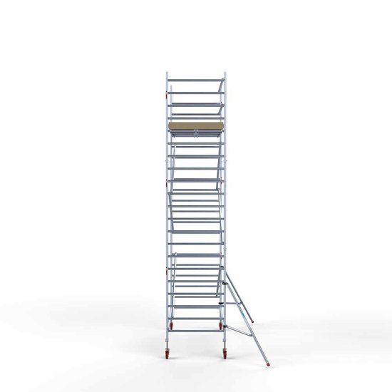 Alumīnija tornis 135х305 cm 7,2m darba augstums* ar oglekļa platformu Alumīnija tornis 135х305 cm 7,2m darba augstums* ar oglekļa platformu