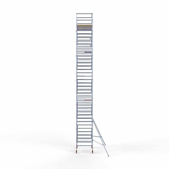 Alumīnija tornis 135х190 cm 12,2m darba augstums* ar oglekļa platformu Alumīnija tornis 135х190 cm 12,2m darba augstums* ar oglekļa platformu