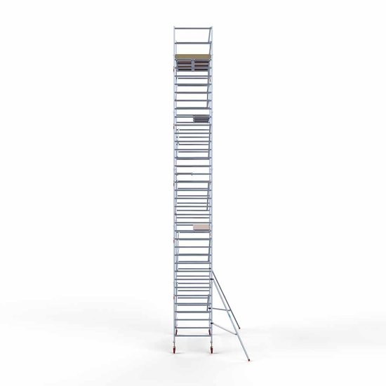 Alumīnija tornis 135х305 cm 12,2m darba augstums* ar oglekļa platformu Alumīnija tornis 135х305 cm 12,2m darba augstums* ar oglekļa platformu