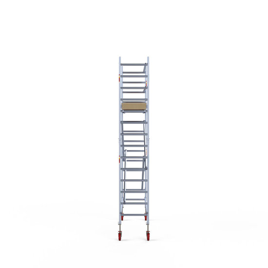 Alumīnija tornis 75х250 cm 5,2m darba augstums* ar oglekļa platformu Alumīnija tornis 75х250 cm 5,2m darba augstums* ar oglekļa platformu