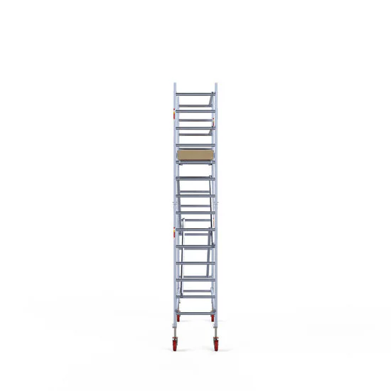 Alumīnija tornis 75х250 cm 5,2m darba augstums* ar oglekļa platformu Alumīnija tornis 75х250 cm 5,2m darba augstums* ar oglekļa platformu