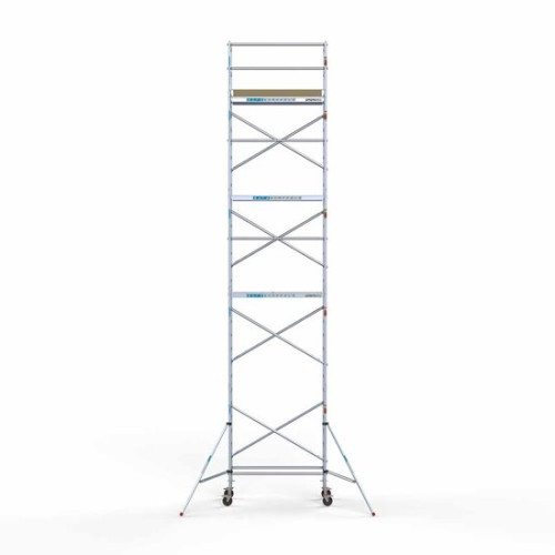 Alumīnija tornis 75х190 cm 10,2m darba augstums* ar oglekļa platformu Alumīnija tornis 75х190 cm 10,2m darba augstums* ar oglekļa platformu