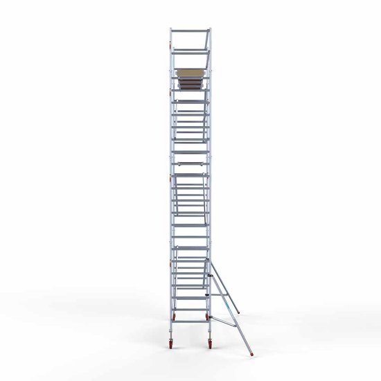 Alumīnija tornis 135х305 cm 8,2m darba augstums* ar oglekļa platformu Alumīnija tornis 135х305 cm 8,2m darba augstums* ar oglekļa platformu