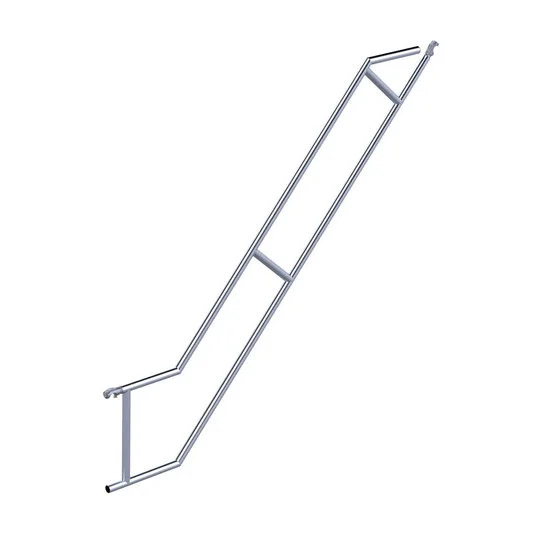 Alumīnija tornis ar trepēm 135х250 cm 8,2m darba augstums* ar oglekļa platformu Alumīnija tornis ar trepēm 135х250 cm 8,2m darba augstums* ar oglekļa platformu