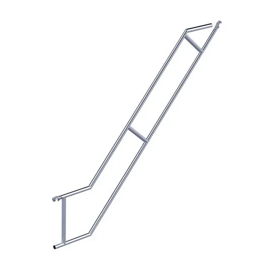 Alumīnija tornis ar trepēm 135х250 cm 8,2m darba augstums* ar oglekļa platformu Alumīnija tornis ar trepēm 135х250 cm 8,2m darba augstums* ar oglekļa platformu