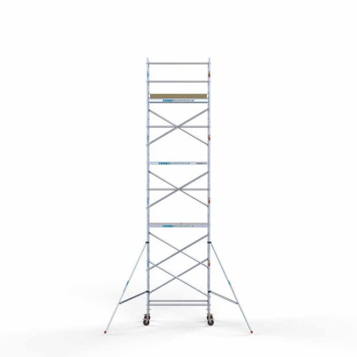 Alumīnija tornis 75х190 cm 9,2m darba augstums* ar oglekļa platformu Alumīnija tornis 75х190 cm 9,2m darba augstums* ar oglekļa platformu